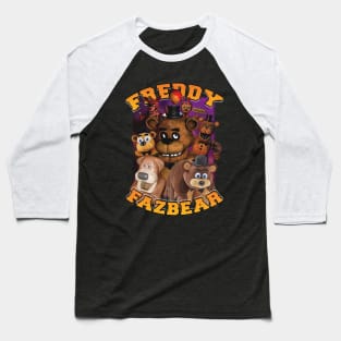 Freddy Fazbear Five Nights At Freddy's Baseball T-Shirt